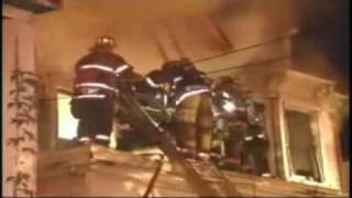 Syracuse NY Firefighter Rescue Close Call [upl. by Adnoraj]