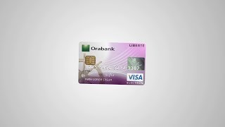 Carte VISA Prépayée  Orabank Bénin [upl. by Egbert]