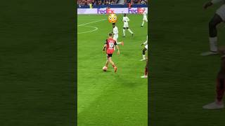 Wirtz 😳 theohernandez bayerleverkusenchampionsleague wirtz skils dribbling goal wow [upl. by Arrehs489]