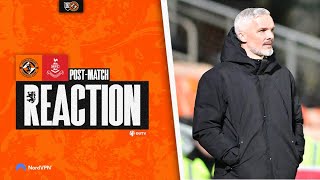 Airdrieonians Reaction  Jim Goodwin [upl. by Declan]