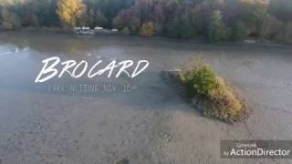 Brocard French Carp Lake  Aerial View Of Netting [upl. by Pomeroy]