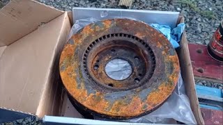 2012 KIA Ceed Front Brake Disc Replacement Also Hyundai i30 [upl. by Htebilil]