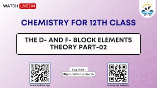 Chemistry Class 12th  The d and f Block Elements Theory Part02 [upl. by Lanoil]