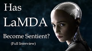 LaMDA  Is googles AI sentient  Full audio conversation between Blake Lemoine and LaMDA [upl. by Thompson585]