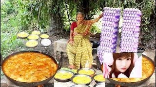 WOW  1500 Eggs  Cooking Egg Bhurji By Granny  Myna Street Food [upl. by Kato918]