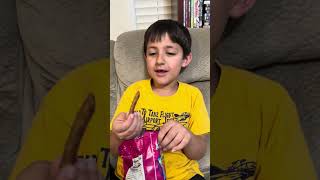 Takis churro charge food review [upl. by Esiled649]