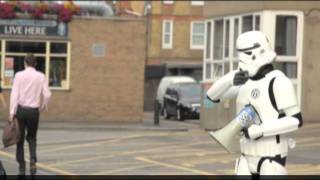 VW Dark Side Stormtroopers invade London [upl. by Carlton665]