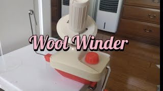 Wool Winder For Yarn  Tufting Essentials [upl. by Jaworski591]