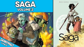 Saga  Volume 3 2014  Comic Story Explained [upl. by Hewett638]