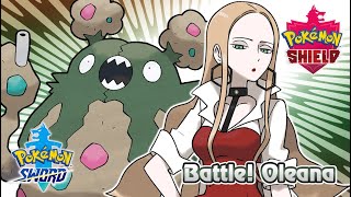 Pokémon Sword amp Shield  Oleana Battle Music HQ [upl. by Issor]