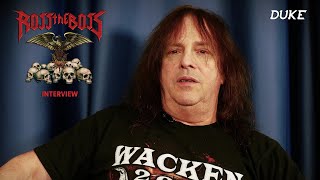 Ross the Boss The Dictators NYC  ex Manowar  Interview  Paris 2017 Duke TV Subs [upl. by Ennaihs]