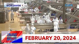 Unang Balita sa Unang Hirit FEBRUARY 20 2024 HD [upl. by Alemac]