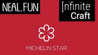 How to Make Michelin Star in Infinite Craft Quick and Easy Steps 2024 [upl. by Anotyal]