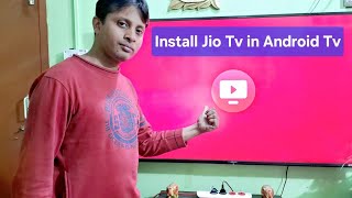 How to install jio Tv Apk in Android Smart Tv 2024  jiotv [upl. by Spohr1]