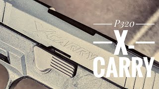 Sig Sauer P320 XCarry initial impressions [upl. by Agnes]