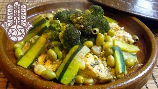 Tajine de congre aux légumes verts [upl. by Nealah987]