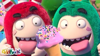 ODDBODS  NEW  DOUBLE SCOOP🍦 Best Oddbods Full Episode  Funny Cartoons [upl. by Charry]