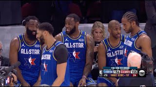 2020 NBA AllStar Game  Final Minutes of Game [upl. by Iridissa]