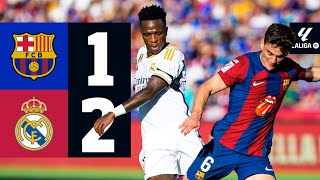 FC BARCELONA 1 vs 2 REAL MADRID  EL CLÁSICO  LALIGA 202324 MD11 [upl. by Evoy]