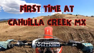 First time at Cahuilla Creek MX  09012024 [upl. by Gelb241]