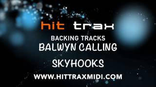 Balwyn Calling in the style of Skyhooks MIDI Instrumental karaoke backing track [upl. by Awjan853]