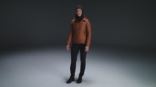 Arcteryx  Cerium LT Hoody Womens  Rhassoul [upl. by Vinita]