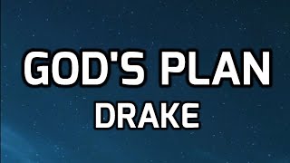 Drake  Gods Plan lyrics video [upl. by Kcid621]