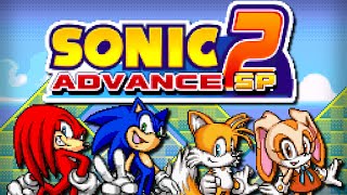 Sonic Advance 2 SP  The BEST Just Got Better Sonic Advance 2 Rom Hack [upl. by Yrahk]