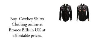 Shop Men’s Cowboy Shirts For You Online From Bronco Bill’s [upl. by Ahsemad]