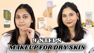 Makeup for Dry Skin  Fresh and Flawless Makeup in 9 Simple Steps  Nidhi Katiyar [upl. by Vincent]