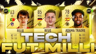 FUT 22  ACHAT REVENTE  PASSER DE 50000 ➔ 500000 crédits avec la TECH FUT MILLIONNAIRE 💸💰 [upl. by Kaden]