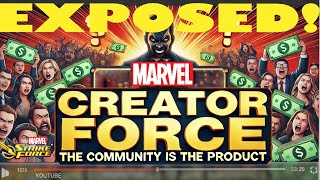 Paid For and Bought Content Creators Paid to Influence You AND Compete With You Marvel Strike Force [upl. by Aldous]