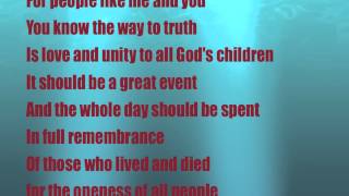 Happy Birthday Steve Wonder Lyrics [upl. by Olwena]