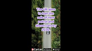 UK Targets 2030 Petrol Ban [upl. by Nanfa387]