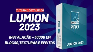 Tutorial download Lumion 2023  Biblioteca completa [upl. by Noek743]