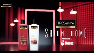 TRESemme  Anti Frizz Ring Test [upl. by Nonnairb293]