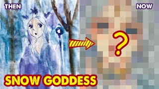 How To Draw Goddess Of Snow  Huta Chan [upl. by Eileek]