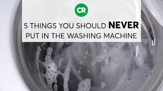 5 Things You Should Never Put in the Washing Machine [upl. by Cheria105]