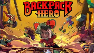 Backpack Hero Launches Can I Manage My Inventory [upl. by Ardnwahs]