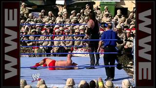 The Undertaker vs Heidenreich Tribute to the Troops 2004 [upl. by Barbaresi]