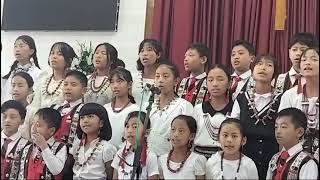 Mokokchung Town Baptist Church Childrens Choir [upl. by Lavelle527]