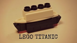 LEGO Titanic  Tutorial [upl. by Amekahs]