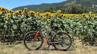 Classic Girona bike ride Rocacorba [upl. by Kinzer]