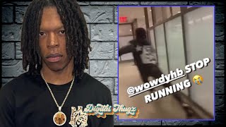 A Boogie Homie “WOWDY HBTL” Gets CHASED By OPPS In Da Mall [upl. by Neve]