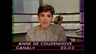 Canal  Infos Partenariat amp Jingle cinéma 18051989 [upl. by Vieva]