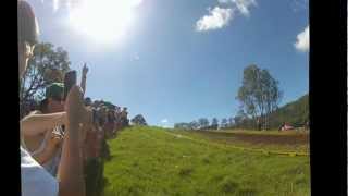 BEN TOWNLEY SENDS CONONDALE EXTENSION 2ND LAP [upl. by Retsevlys]