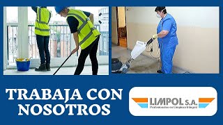 🔴 TRABAJO LIMPIEZA SIN EXPERIENCIA │ Ofertas de Trabajo en MANTENIMIENTO y Limpieza 🔵🔵🔵 [upl. by Eentihw47]