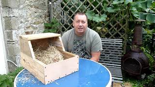 Rabbit Nesting Boxes  Raising Rabbits for Meat  How to Build a Rabbit Nesting box  Meat Rabbits [upl. by Aseral]