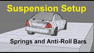 Suspension Setup Springs and AntiRoll bars  Sway bars [upl. by Llywellyn]