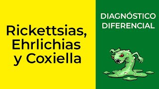 Diagnóstico Diferencial Rickettsias Ehrlichias y Coxiella [upl. by Inattyrb588]